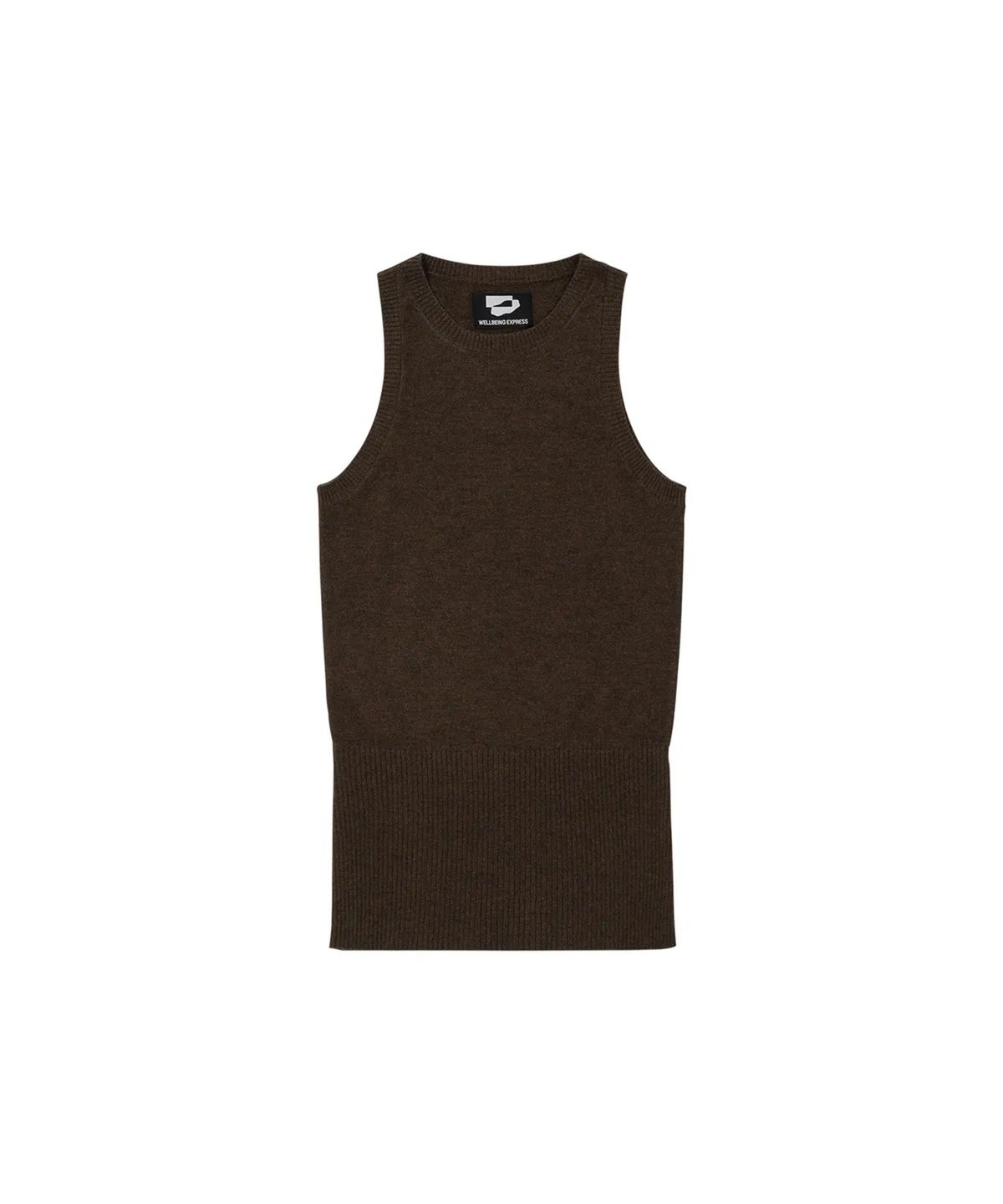 웰빙익스프레스(WELLBEING EXPRESS) Layered Cardigan Set Brown