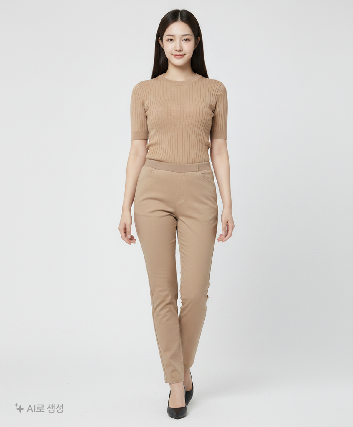 유니클로(UNIQLO) 코튼 팬츠 L