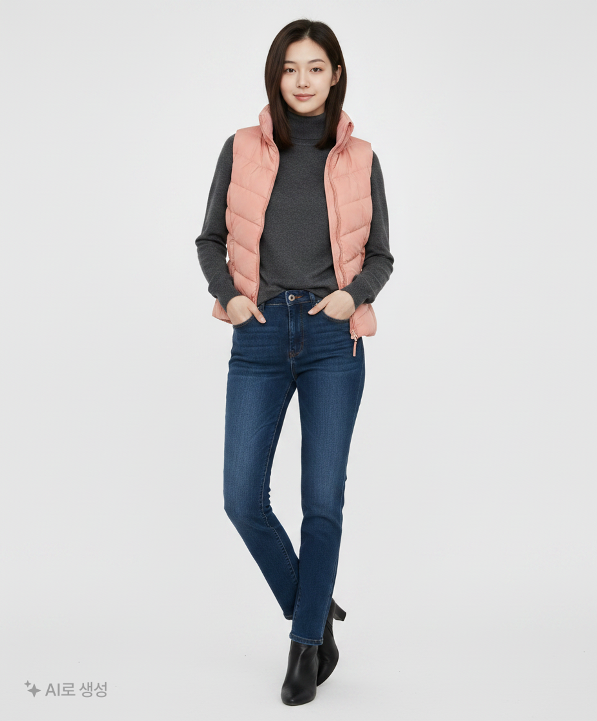 스파오(SPAO) 패딩 베스트 M