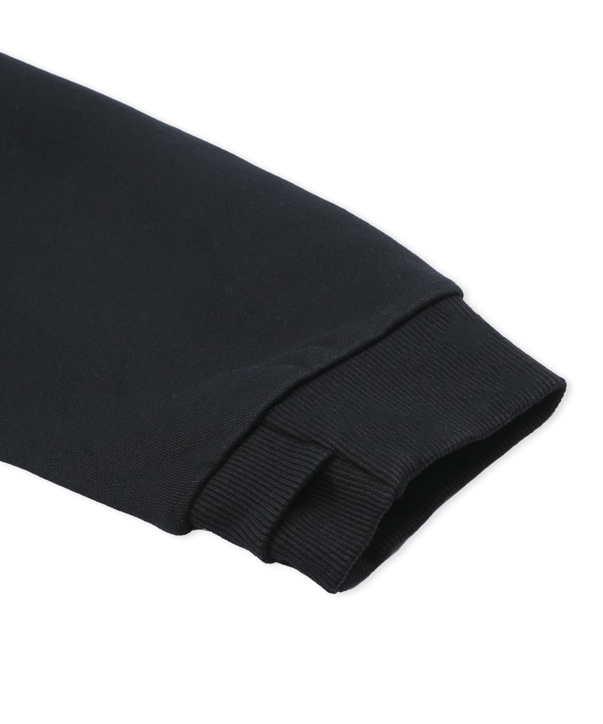 엑스톤즈(XTONZ) XTT169 핑거홀 와플 레이어드 크롭 후드 집업 (BLACK)