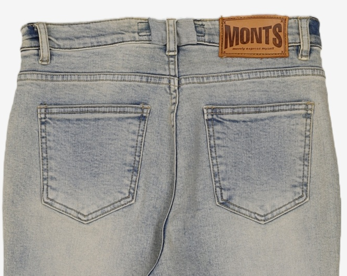 몬츠(MONTS) 청/데님 팬츠 S