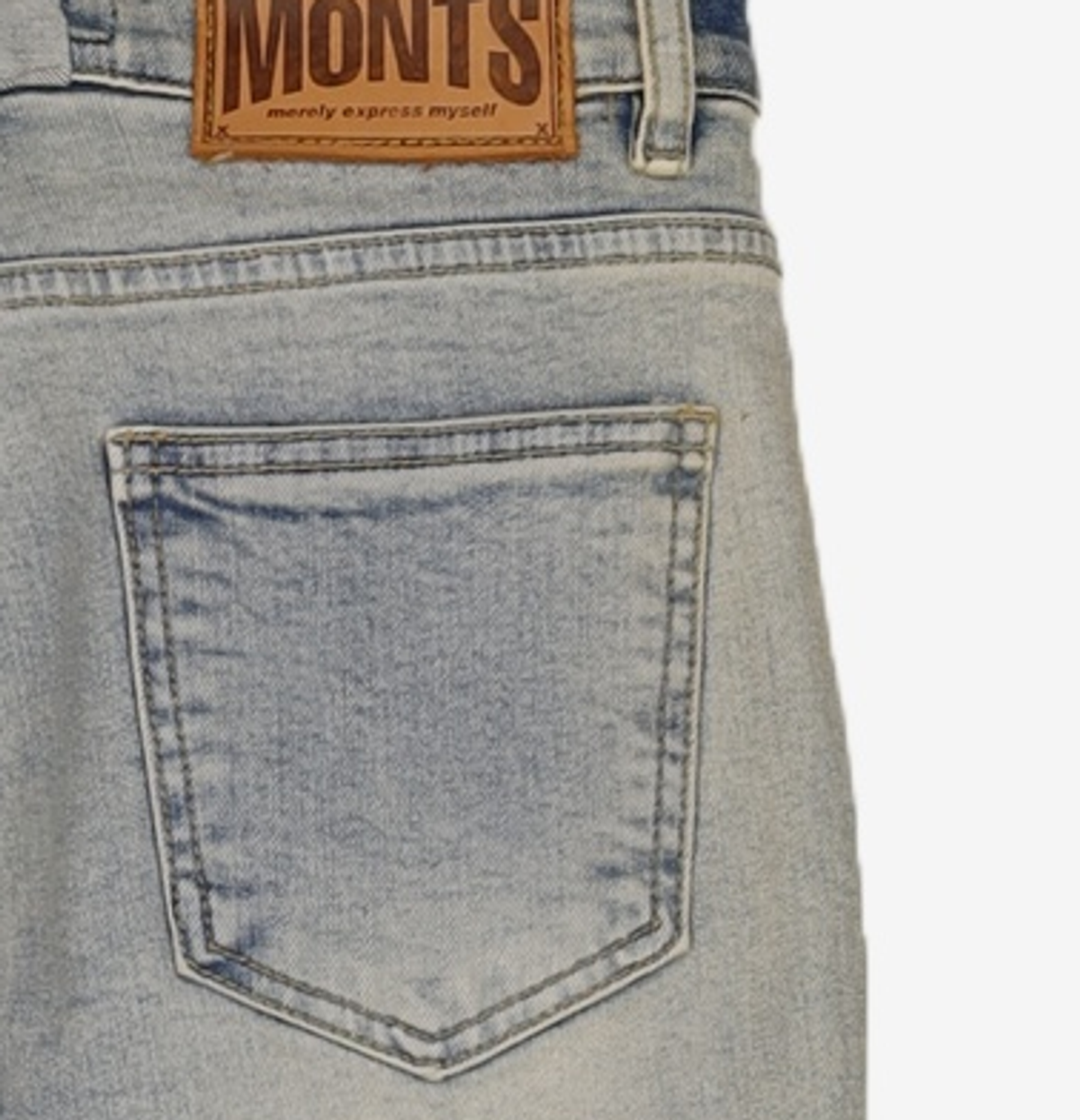 몬츠(MONTS) 청/데님 팬츠 S
