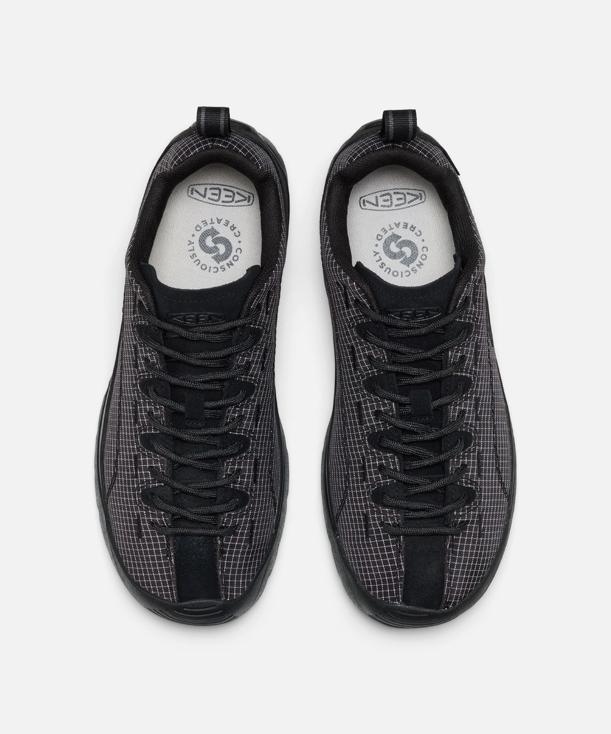 킨(KEEN) 재스퍼 나일론 워터프루프 여성 스니커즈 BLACK