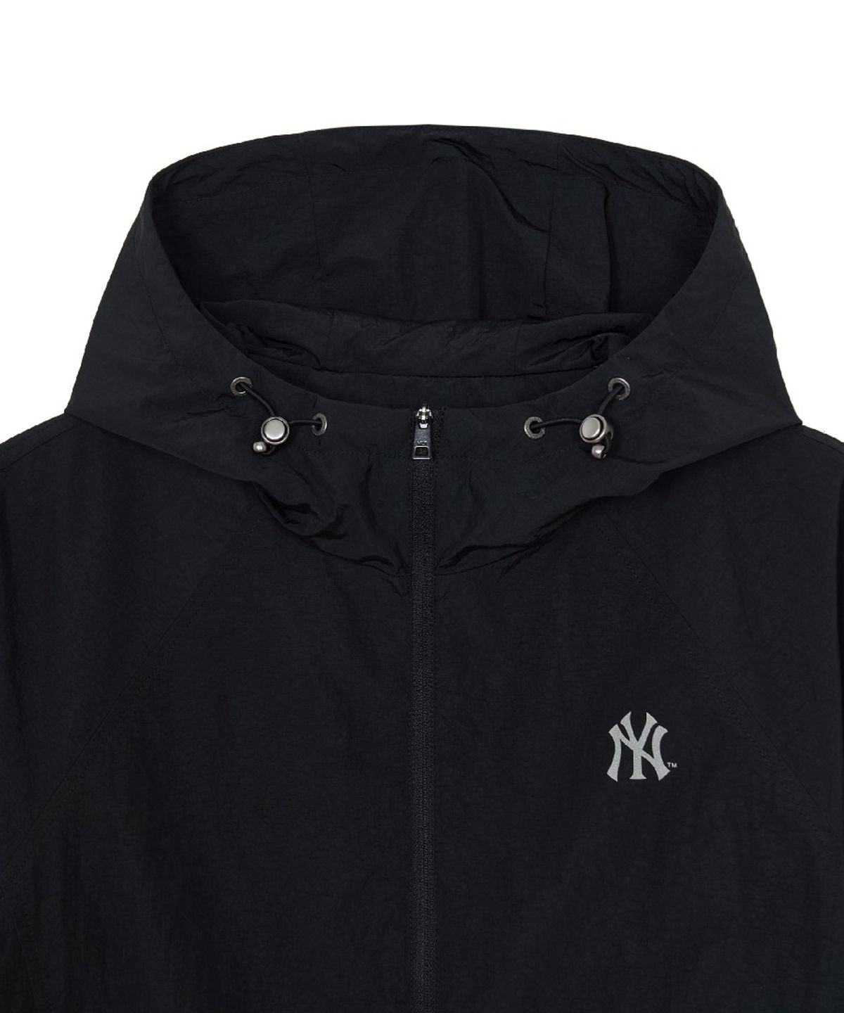 엠엘비(MLB) 여성 고프코어 셔링 바람막이 NY (Black)