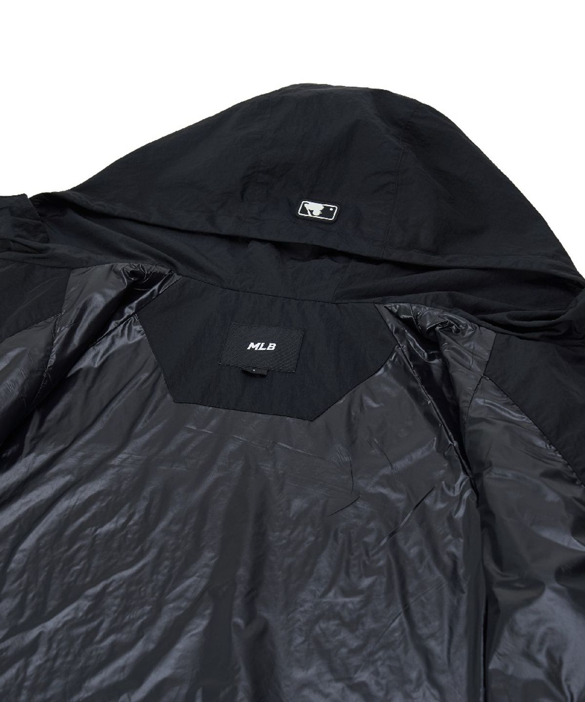 엠엘비(MLB) 여성 고프코어 셔링 바람막이 NY (Black)