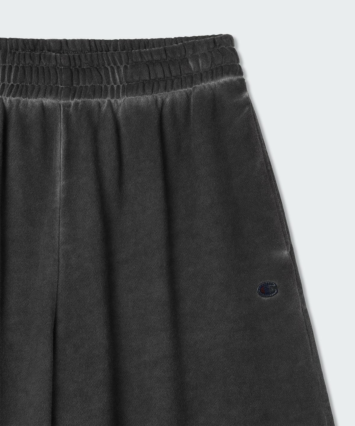 무신사 스탠다드 키즈(MUSINSA STANDARD KIDS) [챔피온 컬래버] 루나 다이드 커브드 스웨트 팬츠 [차콜 그레이]