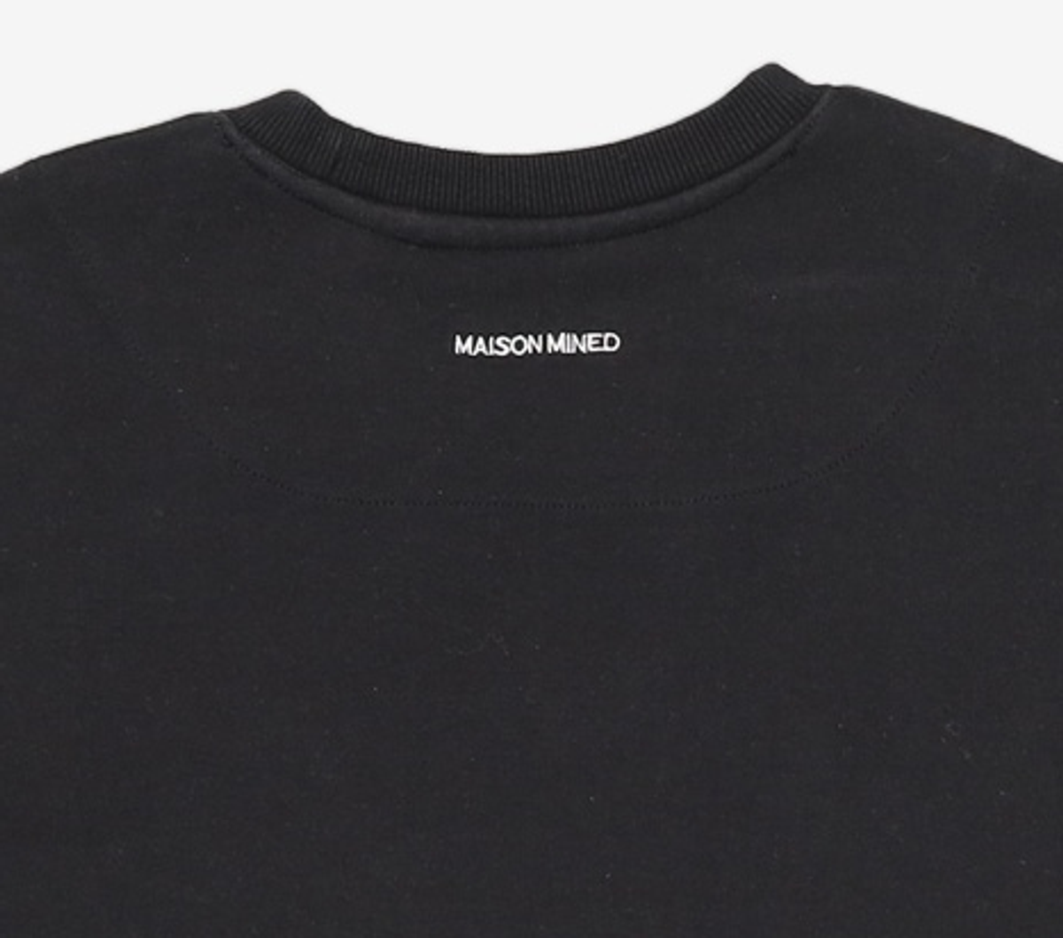 메종미네드(MAISON MINED) INFINITY CRAFT HALF T BLACK 2XL