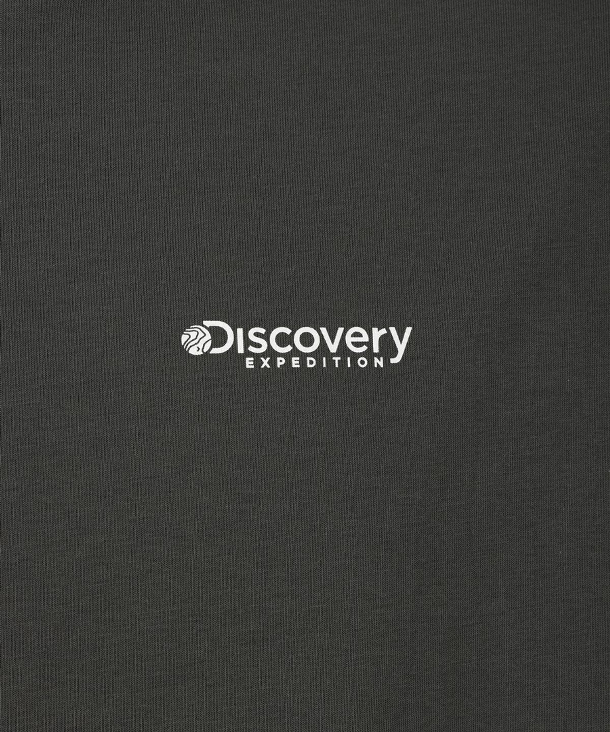 디스커버리 익스페디션(DISCOVERY EXPEDITION) 그래픽 기능성 긴팔티 (D.GREY)