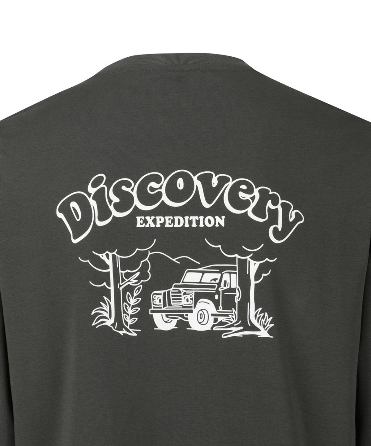 디스커버리 익스페디션(DISCOVERY EXPEDITION) 그래픽 기능성 긴팔티 (D.GREY)