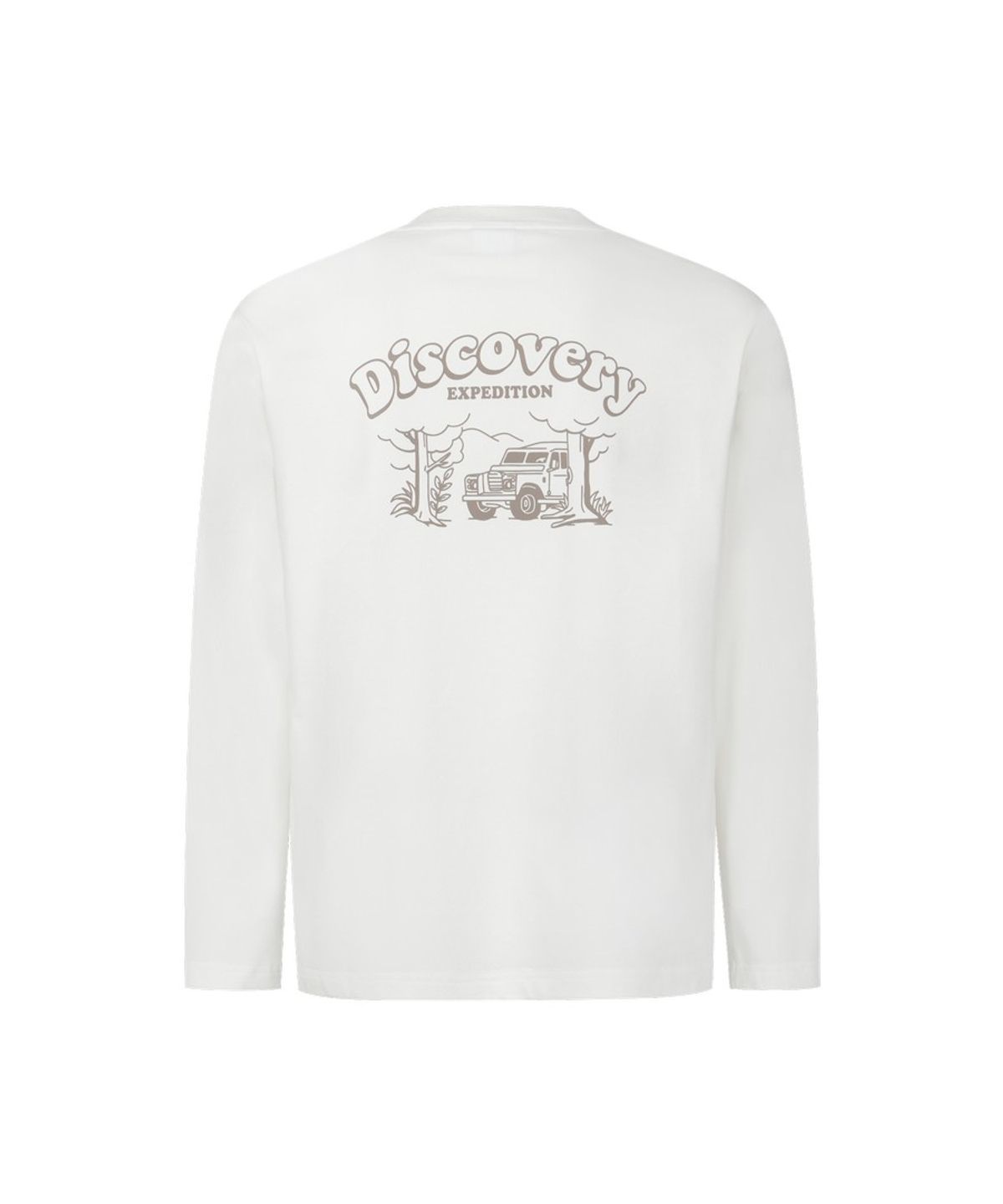 디스커버리 익스페디션(DISCOVERY EXPEDITION) 그래픽 기능성 긴팔티 (WHITE)
