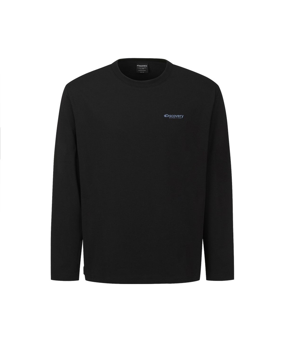 디스커버리 익스페디션(DISCOVERY EXPEDITION) 백그래픽 기능성 긴팔티 (BLACK)