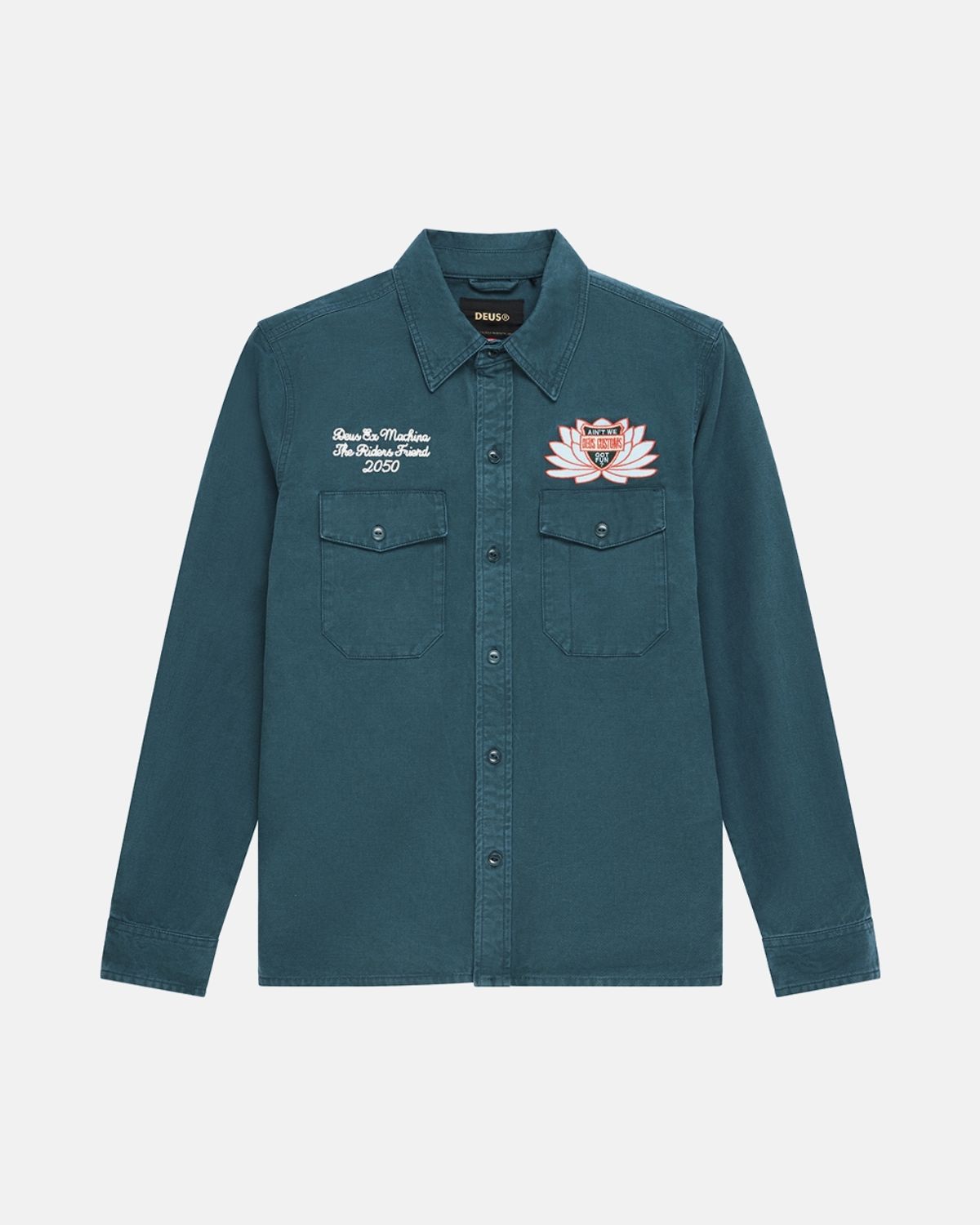 데우스 엑스 마키나(DEUS EX MACHINA) Sacred Chest Shirt_Green