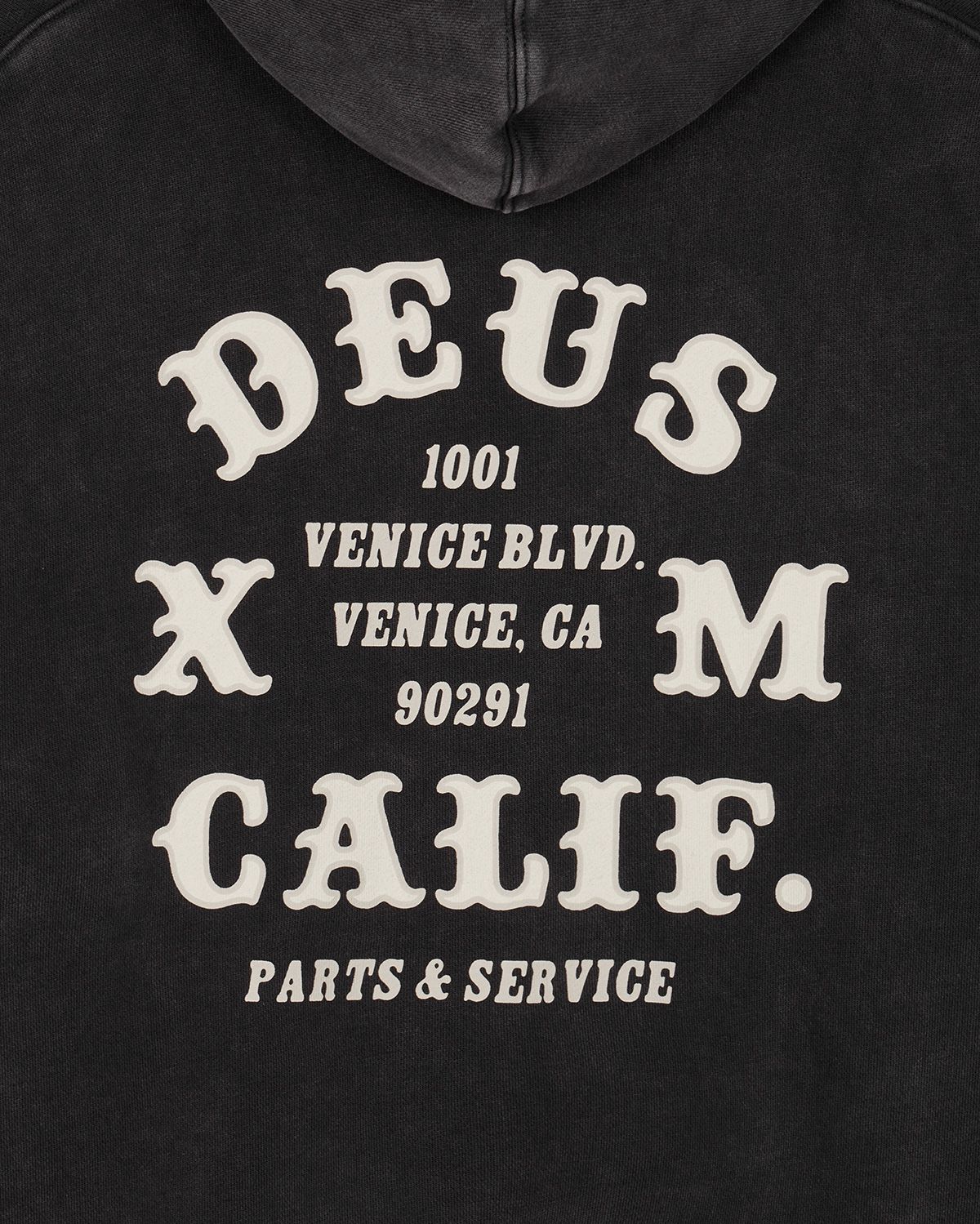 데우스 엑스 마키나(DEUS EX MACHINA) Quick Strike Hoodie_Black