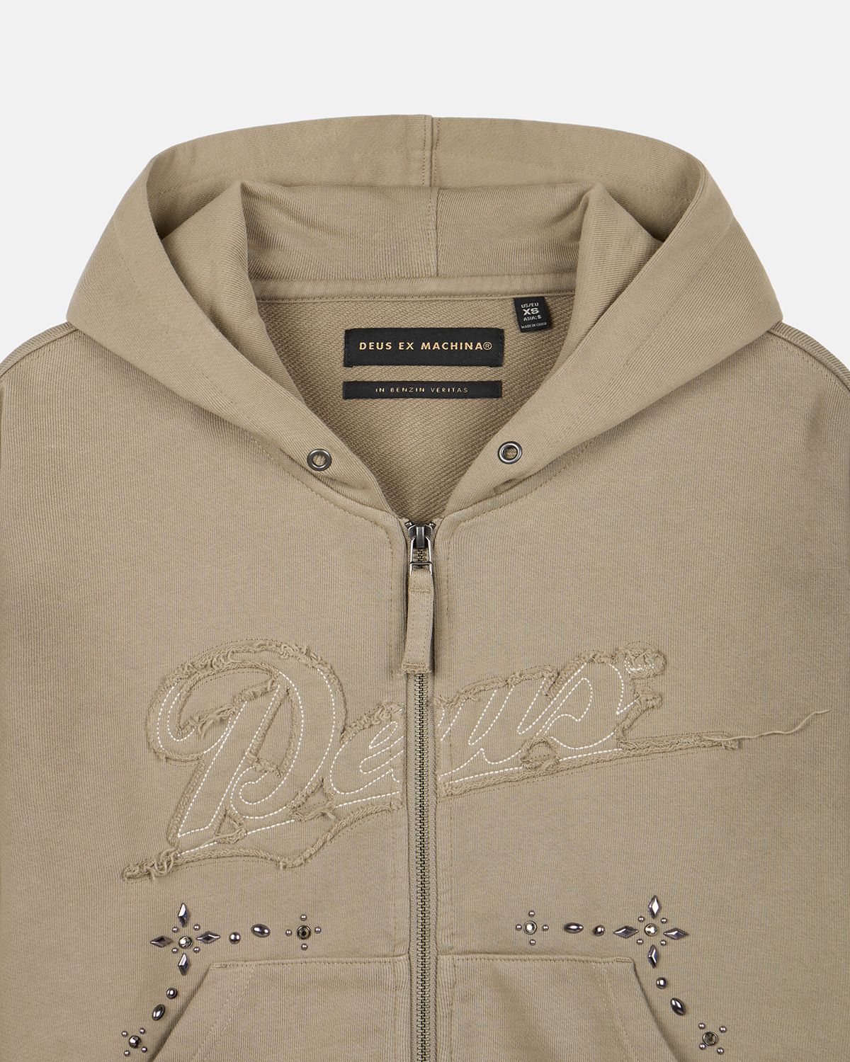 데우스 엑스 마키나(DEUS EX MACHINA) W. Runner-up Zip Hoodie_Khaki
