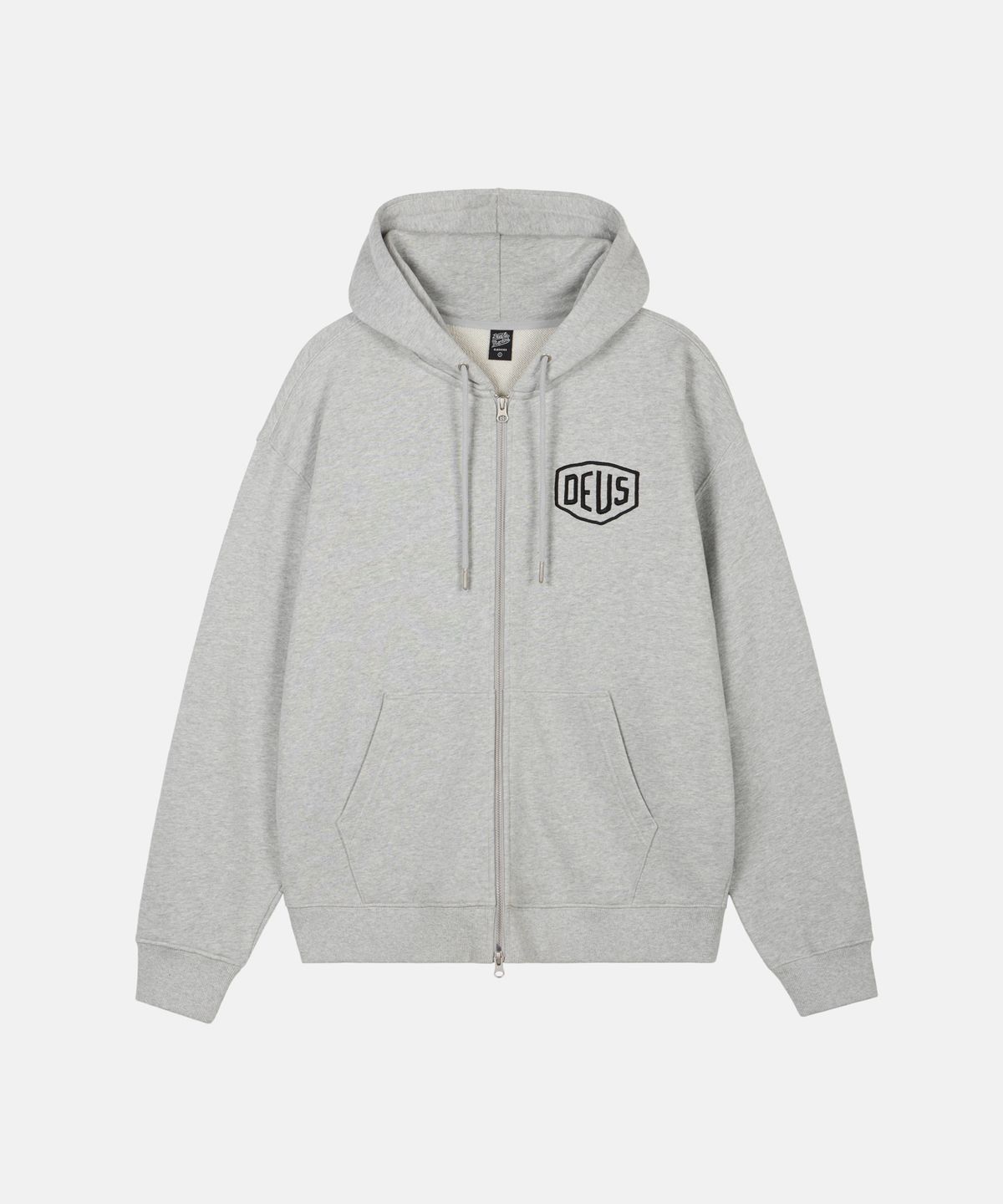데우스 엑스 마키나(DEUS EX MACHINA) Seoul College Address Zip Hoodie_M/Grey