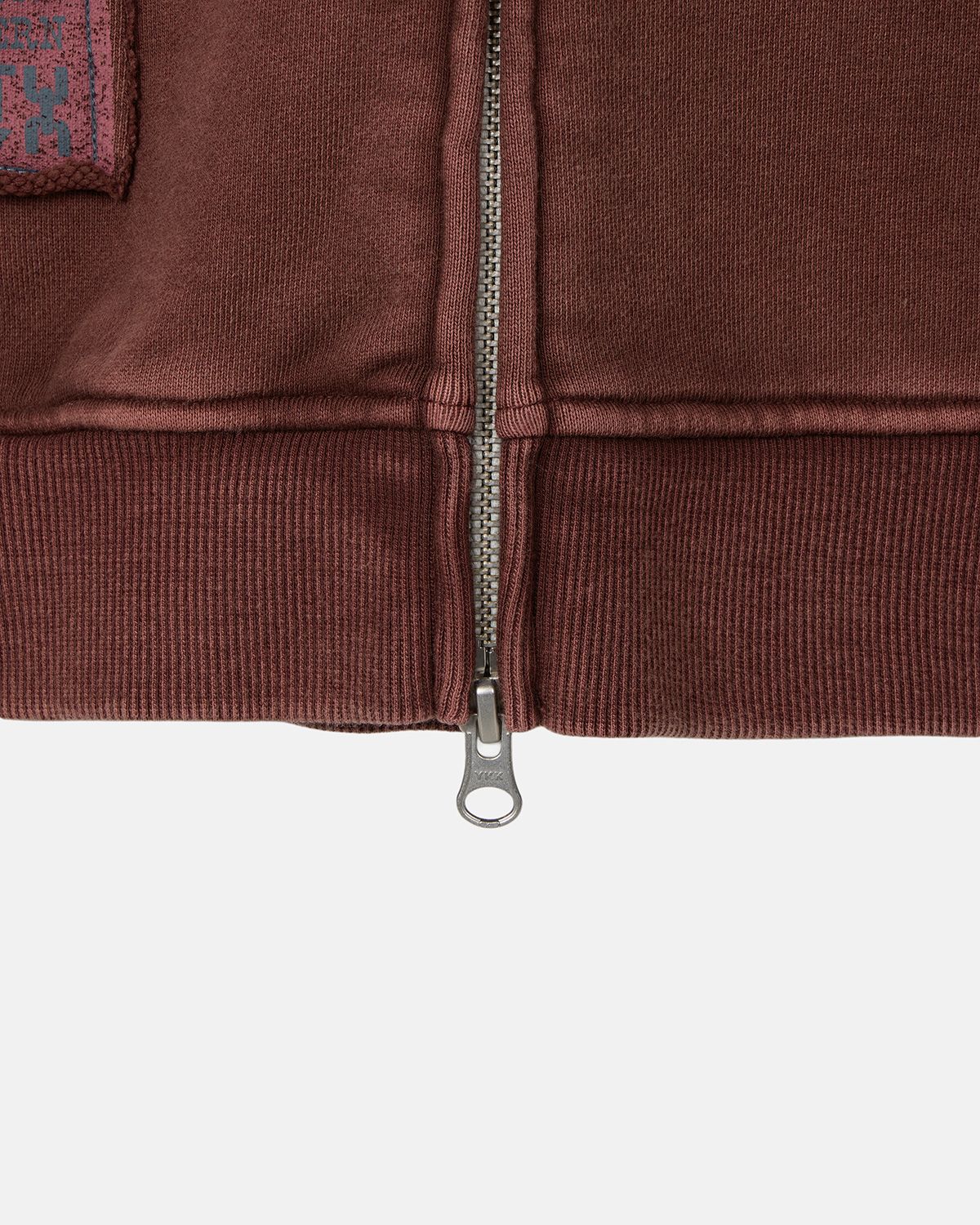 데우스 엑스 마키나(DEUS EX MACHINA) Graphic Zip Hoodie_Burgundy
