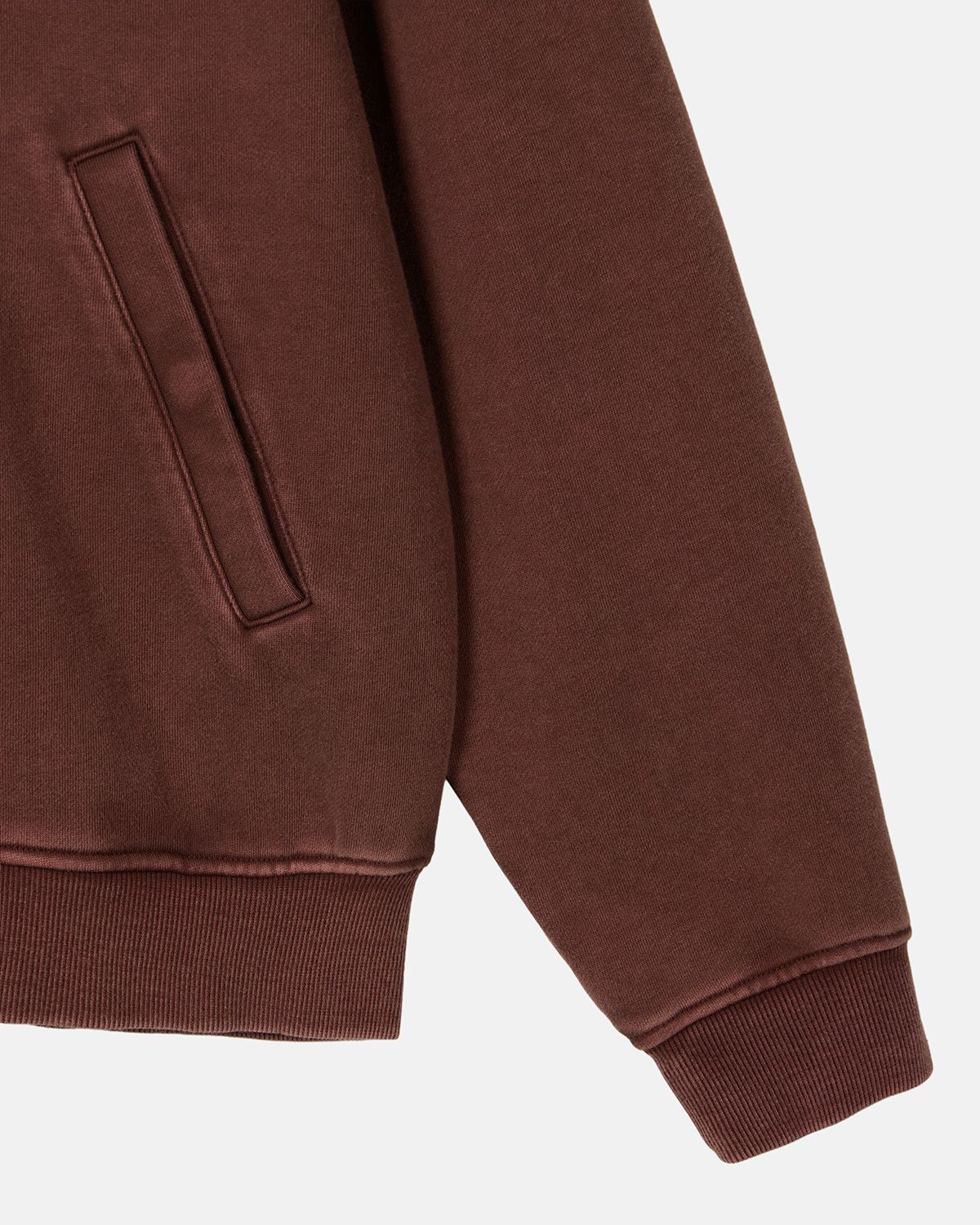 데우스 엑스 마키나(DEUS EX MACHINA) Graphic Zip Hoodie_Burgundy