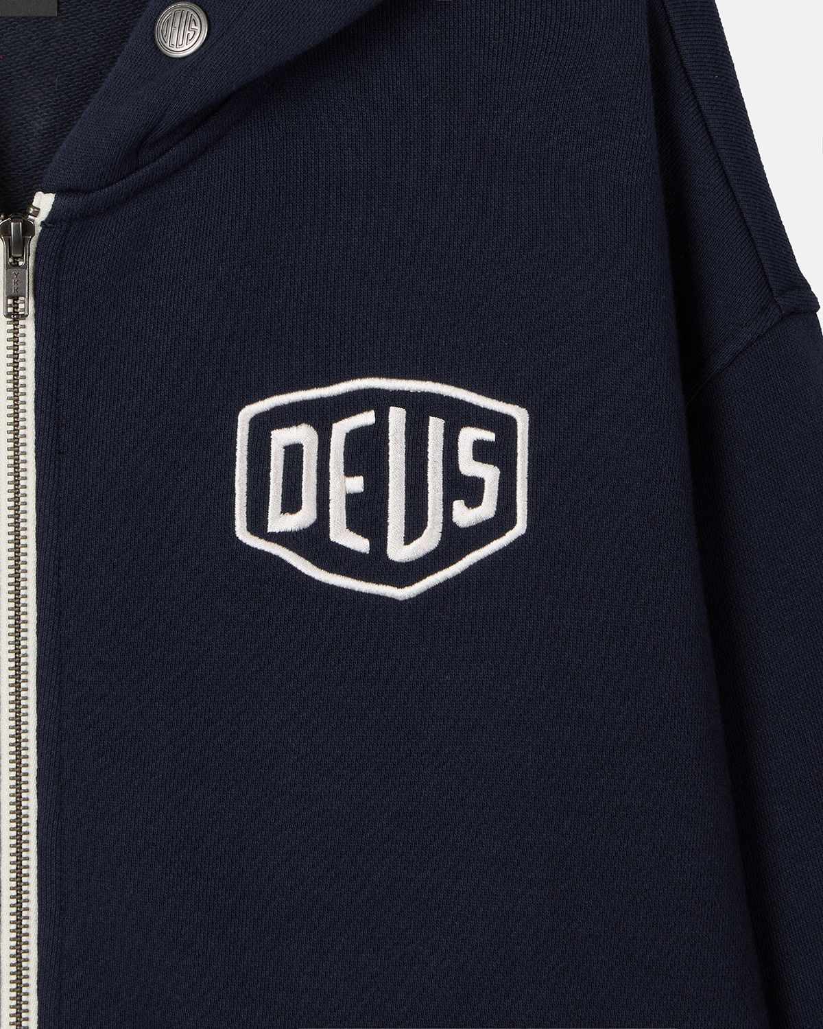 데우스 엑스 마키나(DEUS EX MACHINA) Custom Zip Hoodie_Dark Navy