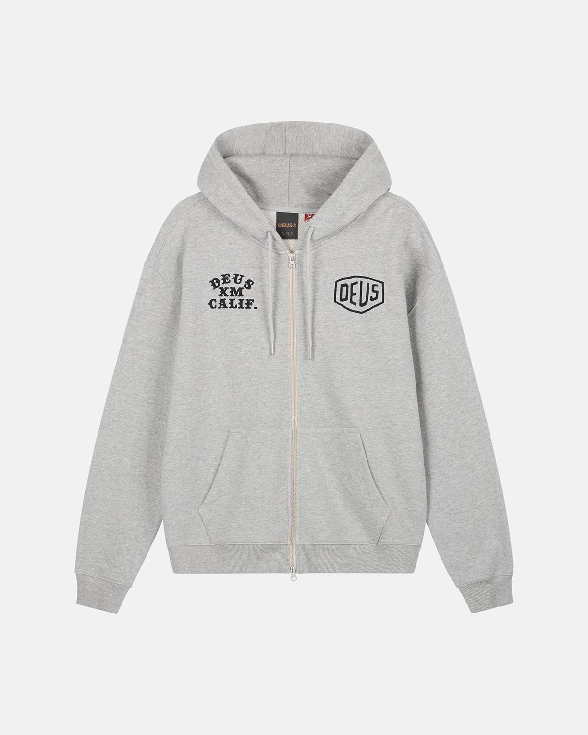 데우스 엑스 마키나(DEUS EX MACHINA) Quick Strike Zip Hoodie_M/Grey