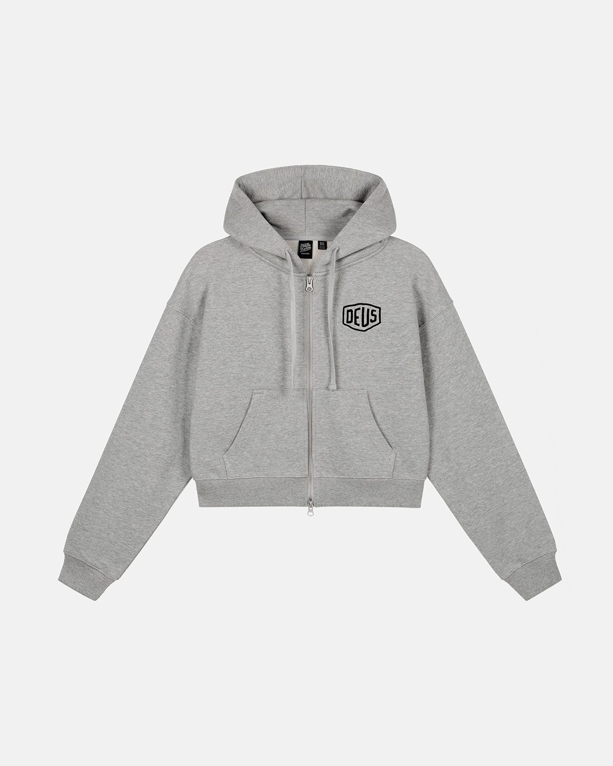 데우스 엑스 마키나(DEUS EX MACHINA) W. Seoul College Address Zip Hoodie_M/Grey