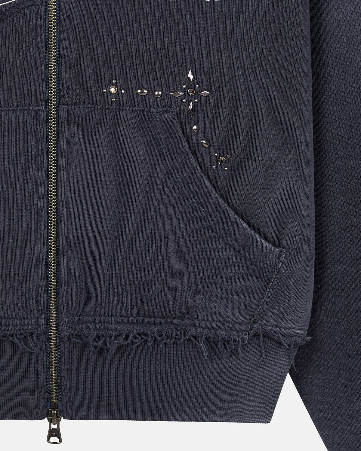 데우스 엑스 마키나(DEUS EX MACHINA) W. Runner-up Zip Hoodie_Navy