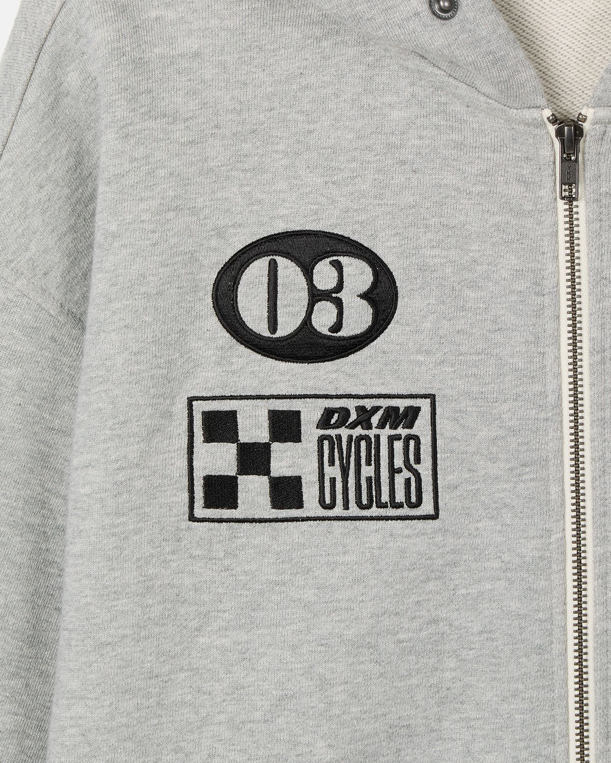 데우스 엑스 마키나(DEUS EX MACHINA) Custom Zip Hoodie_M/Grey