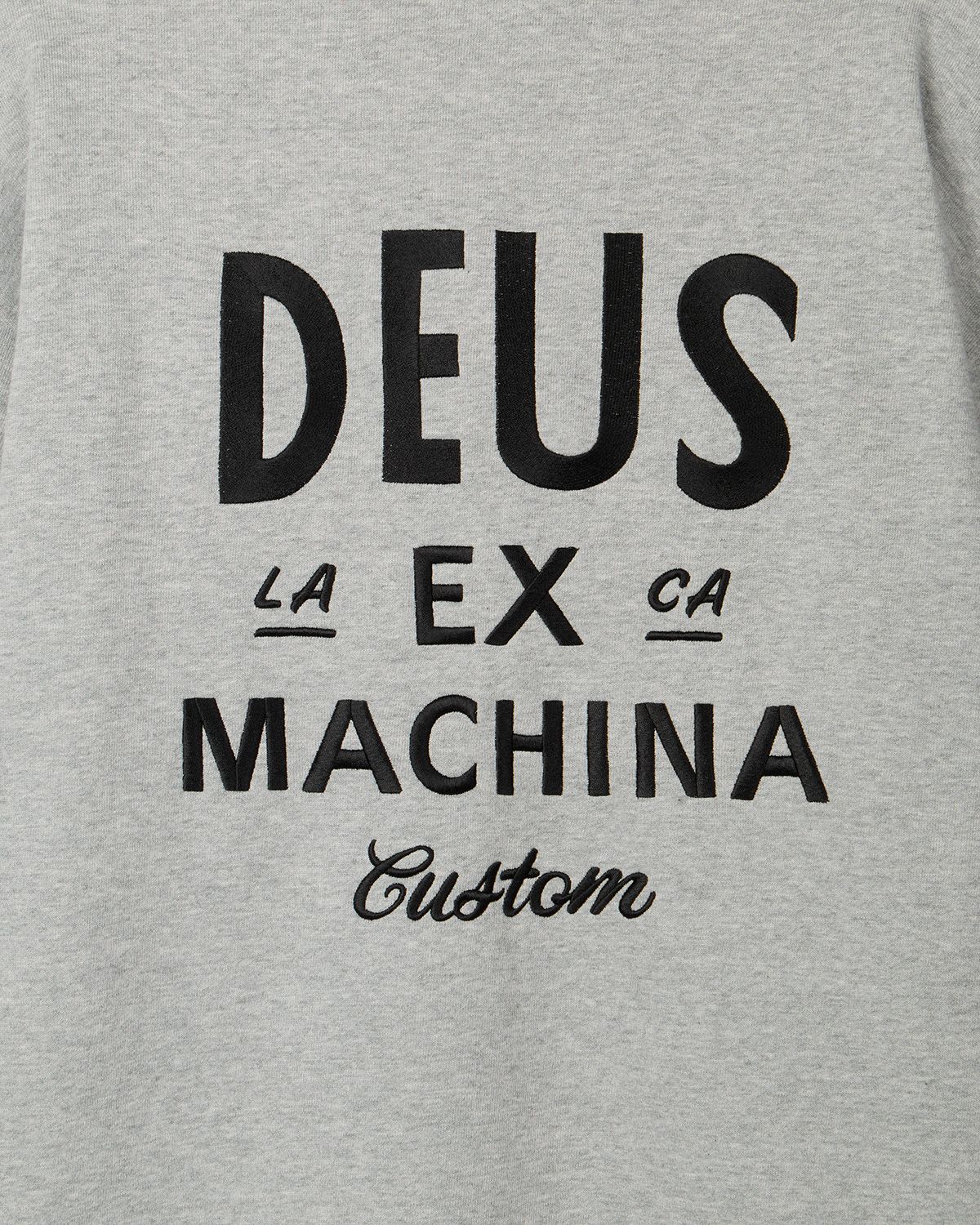 데우스 엑스 마키나(DEUS EX MACHINA) Custom Zip Hoodie_M/Grey