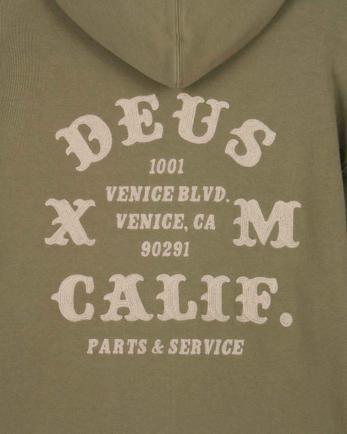 데우스 엑스 마키나(DEUS EX MACHINA) Quick Strike Zip Hoodie_Khaki