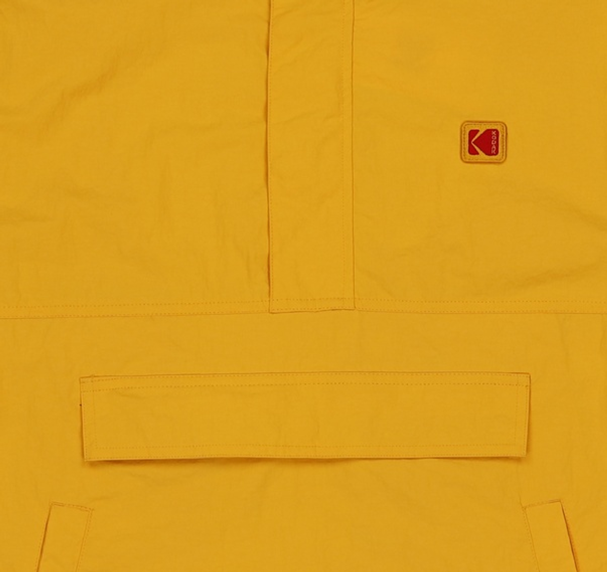 코닥(KODAK) 컬러플러스 스텐넥 반팔 아노락 YELLOW M
