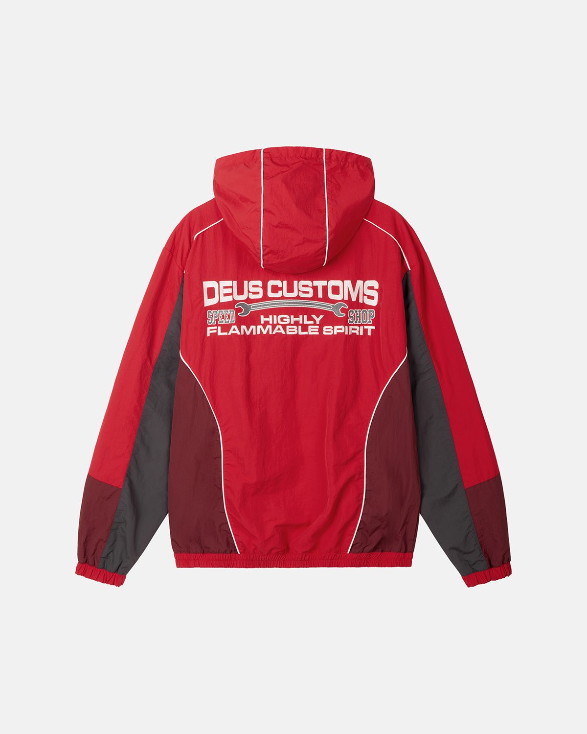 데우스 엑스 마키나(DEUS EX MACHINA) Trife Life Windbreaker_Red
