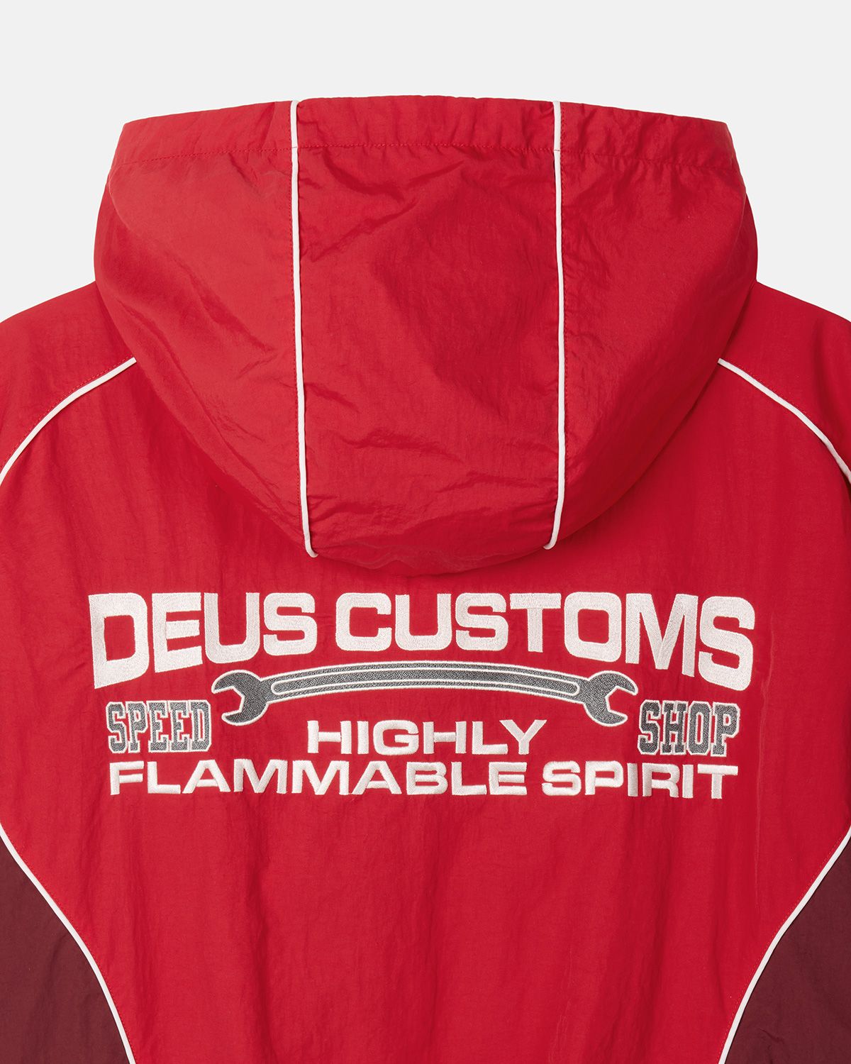 데우스 엑스 마키나(DEUS EX MACHINA) Trife Life Windbreaker_Red