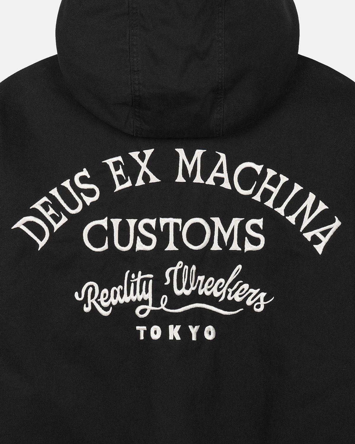 데우스 엑스 마키나(DEUS EX MACHINA) Marsden Hoodie Jacket_Black