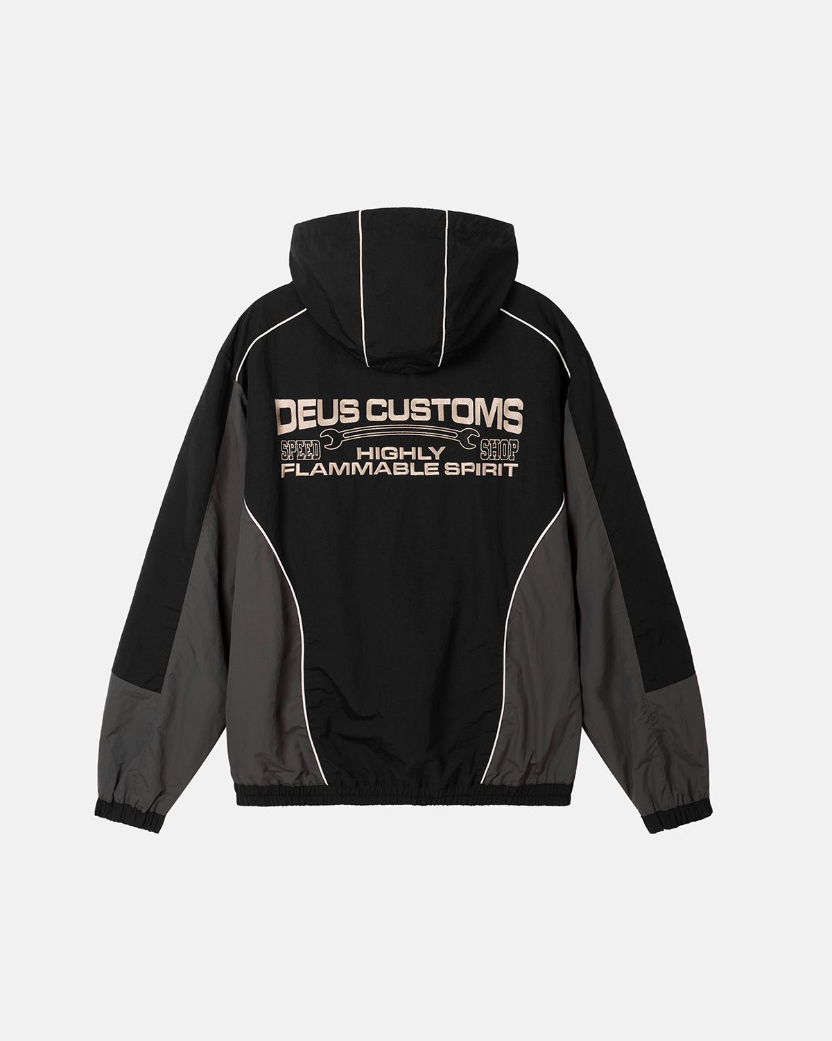 데우스 엑스 마키나(DEUS EX MACHINA) Trife Life Windbreaker_Black