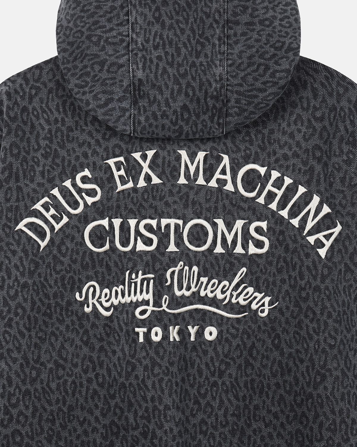 데우스 엑스 마키나(DEUS EX MACHINA) Marsden Hoodie Jacket_Leopard