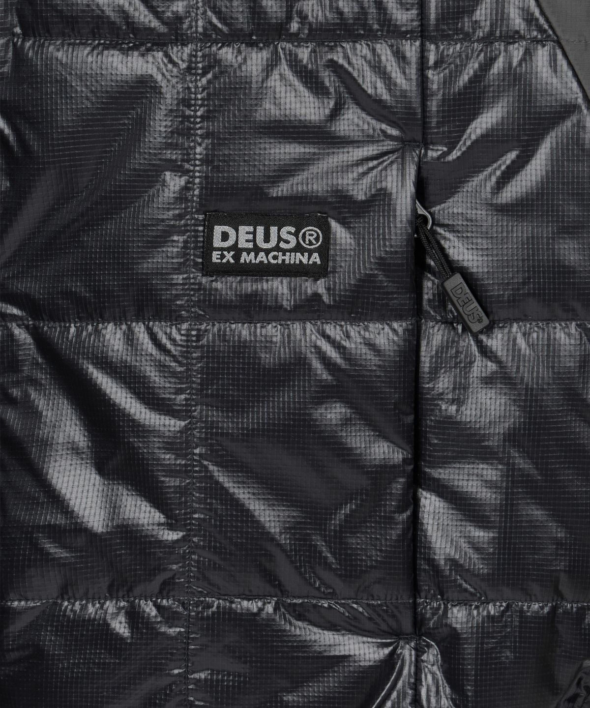 데우스 엑스 마키나(DEUS EX MACHINA) Light Racing Thinsulate Jacket_Black
