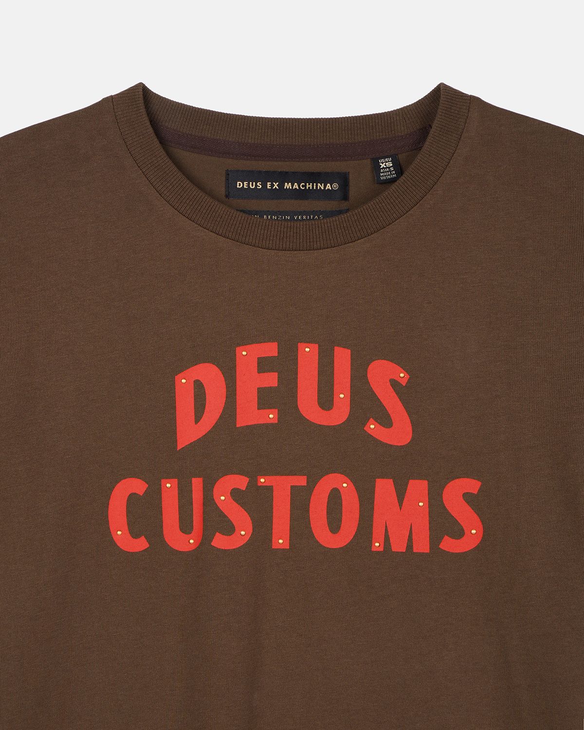 데우스 엑스 마키나(DEUS EX MACHINA) W. Customs Layered Ls Tee_Brown