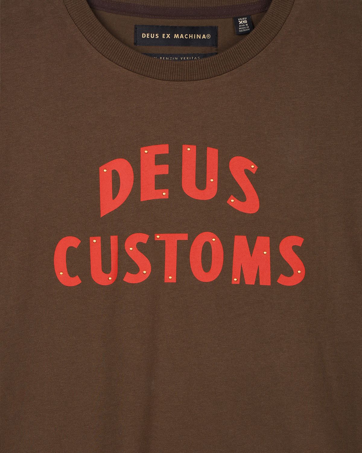 데우스 엑스 마키나(DEUS EX MACHINA) W. Customs Layered Ls Tee_Brown