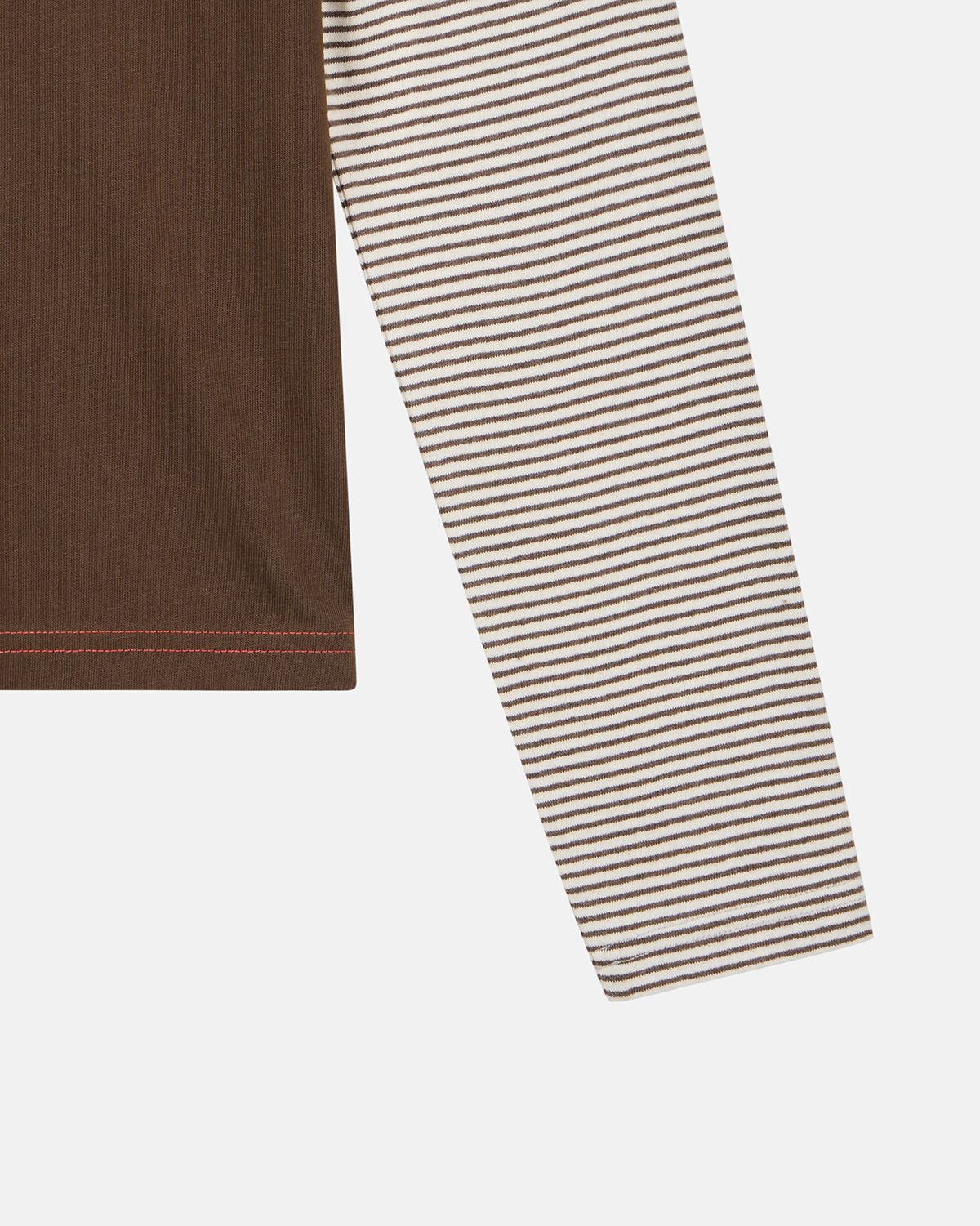 데우스 엑스 마키나(DEUS EX MACHINA) W. Customs Layered Ls Tee_Brown