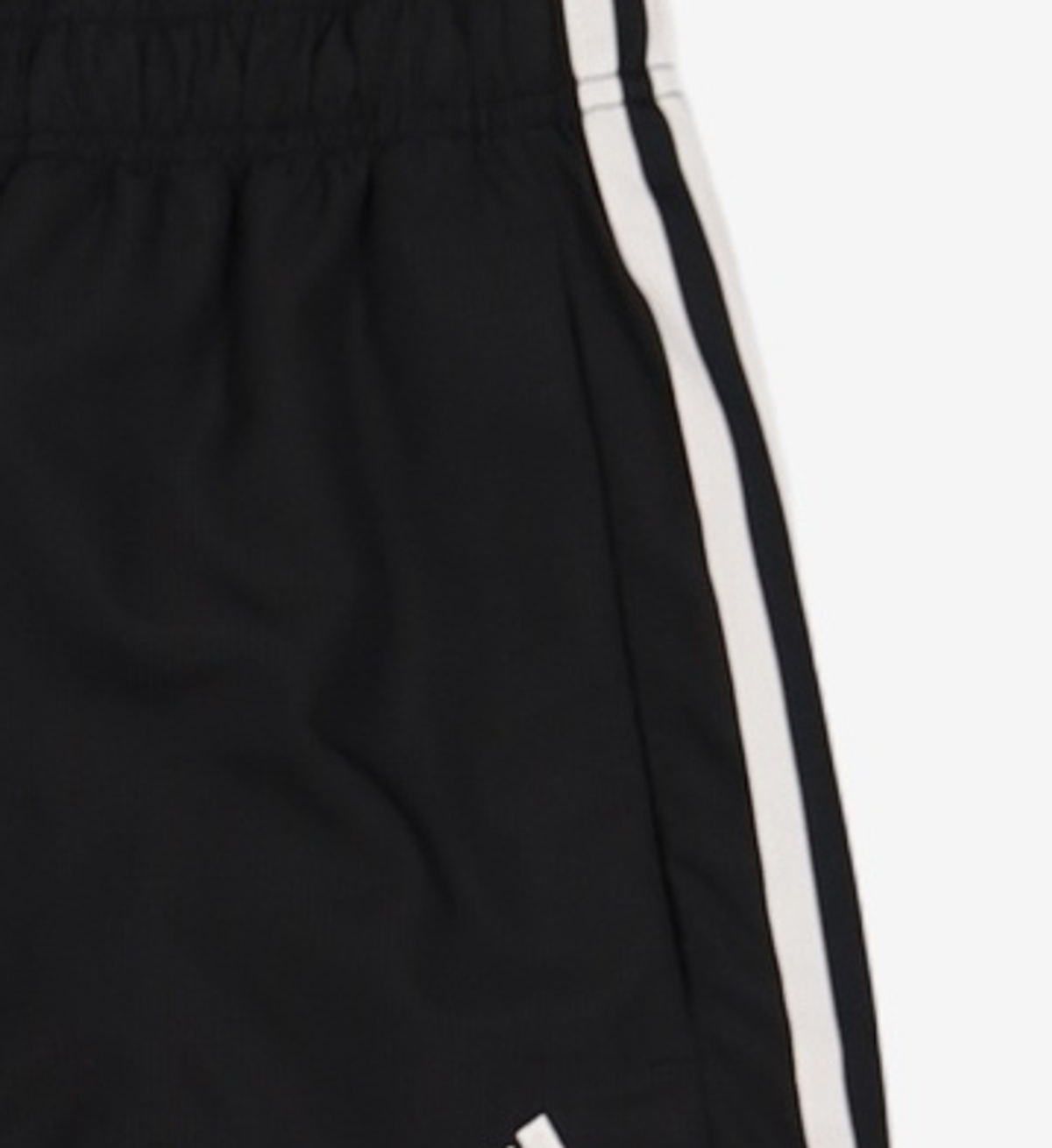 아디다스(ADIDAS) 3S 사이드버튼 우븐 트랙팬츠 - 블랙:화이트 / GG3395 M