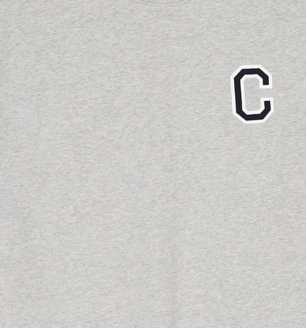 커버낫(COVERNAT) C 로고 맨투맨 Melange Gray XL