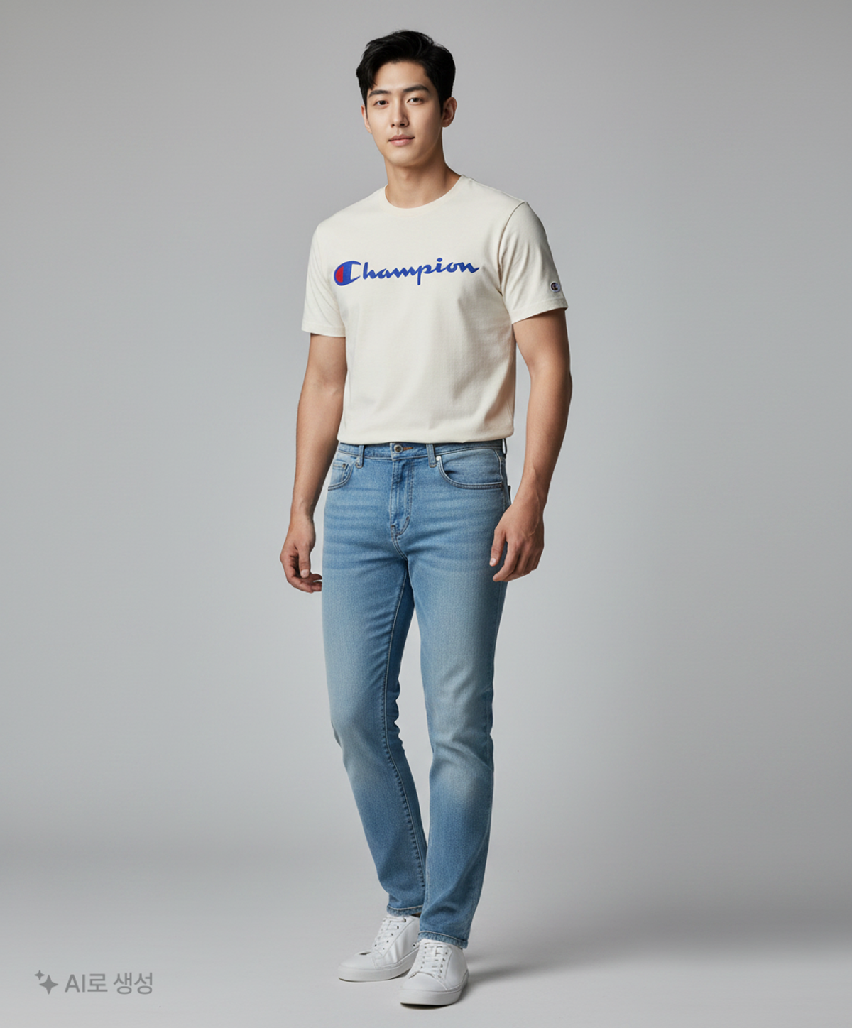 챔피온(CHAMPION) 반소매 티셔츠 S