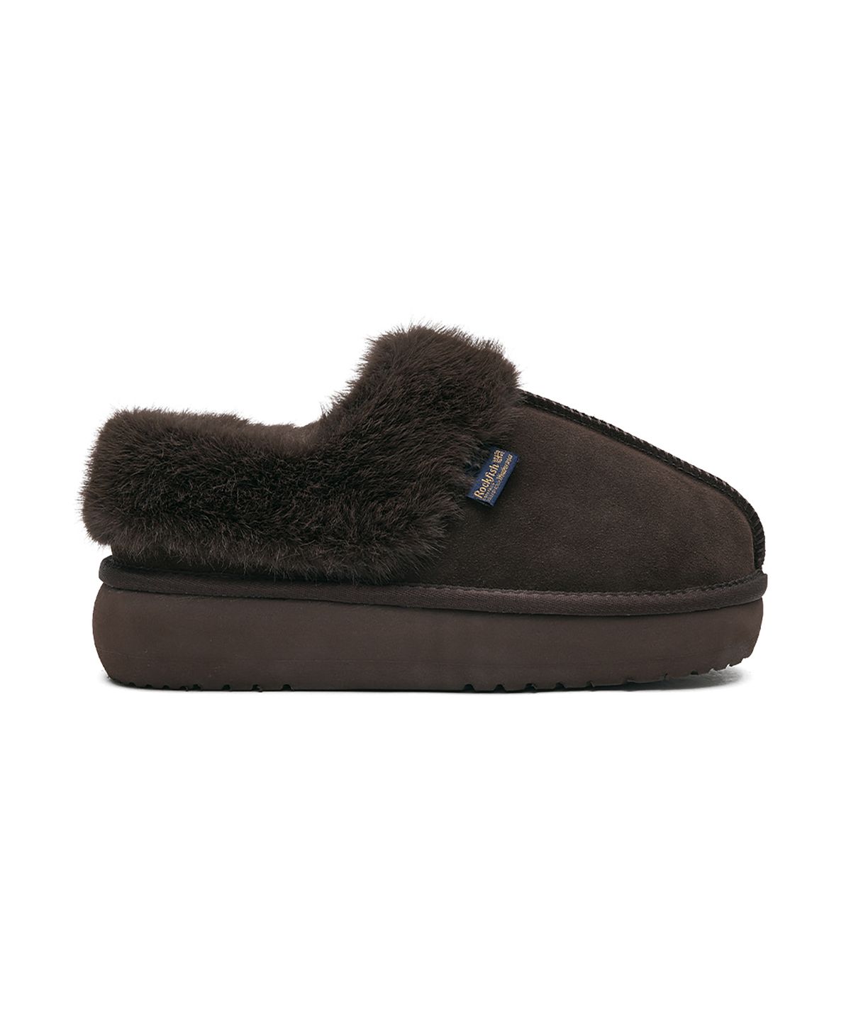 락피쉬웨더웨어(ROCKFISH WEATHERWEAR) CLOUDY PLATFORM FUR MULES - 5 colors