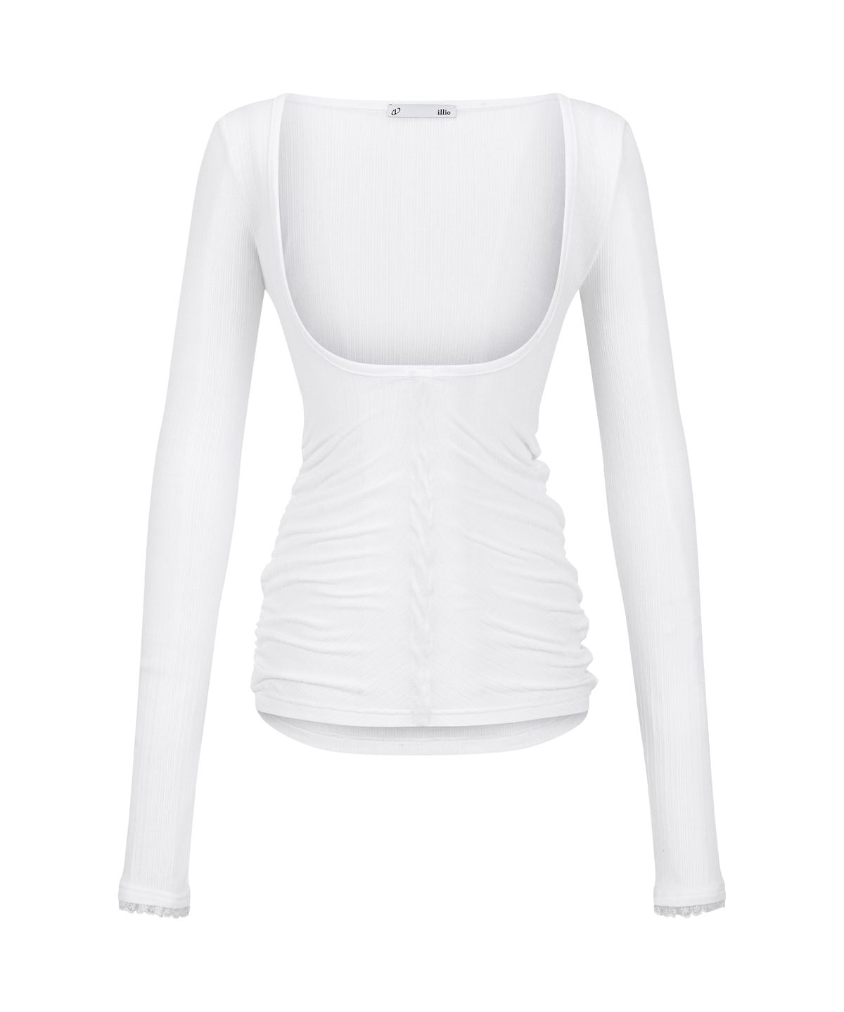 일리오(ILLIO) [빛오 x 일리오] White Sheer lace Cardigan