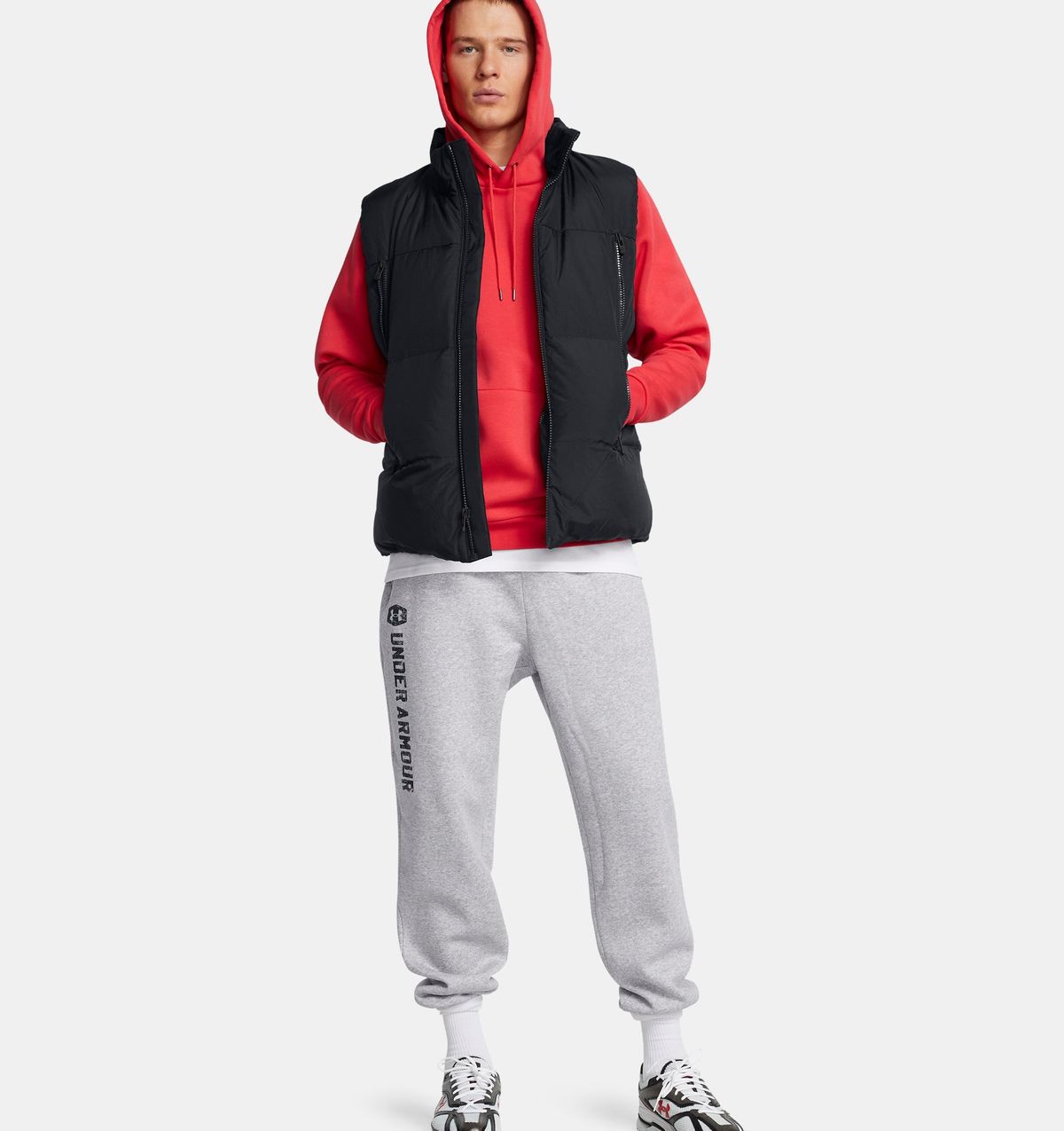 언더아머(UNDERARMOUR) 남성 UA 리미트리스 다운 베스트1384642-001
