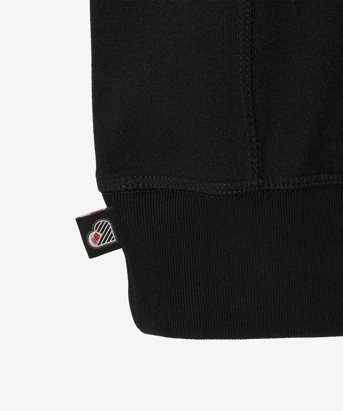 뉴발란스(NEW BALANCE) NBMDG4A013 / MINIMAL HEART COLLECTION 헤리티지 경량 후드집업 (BLACK)