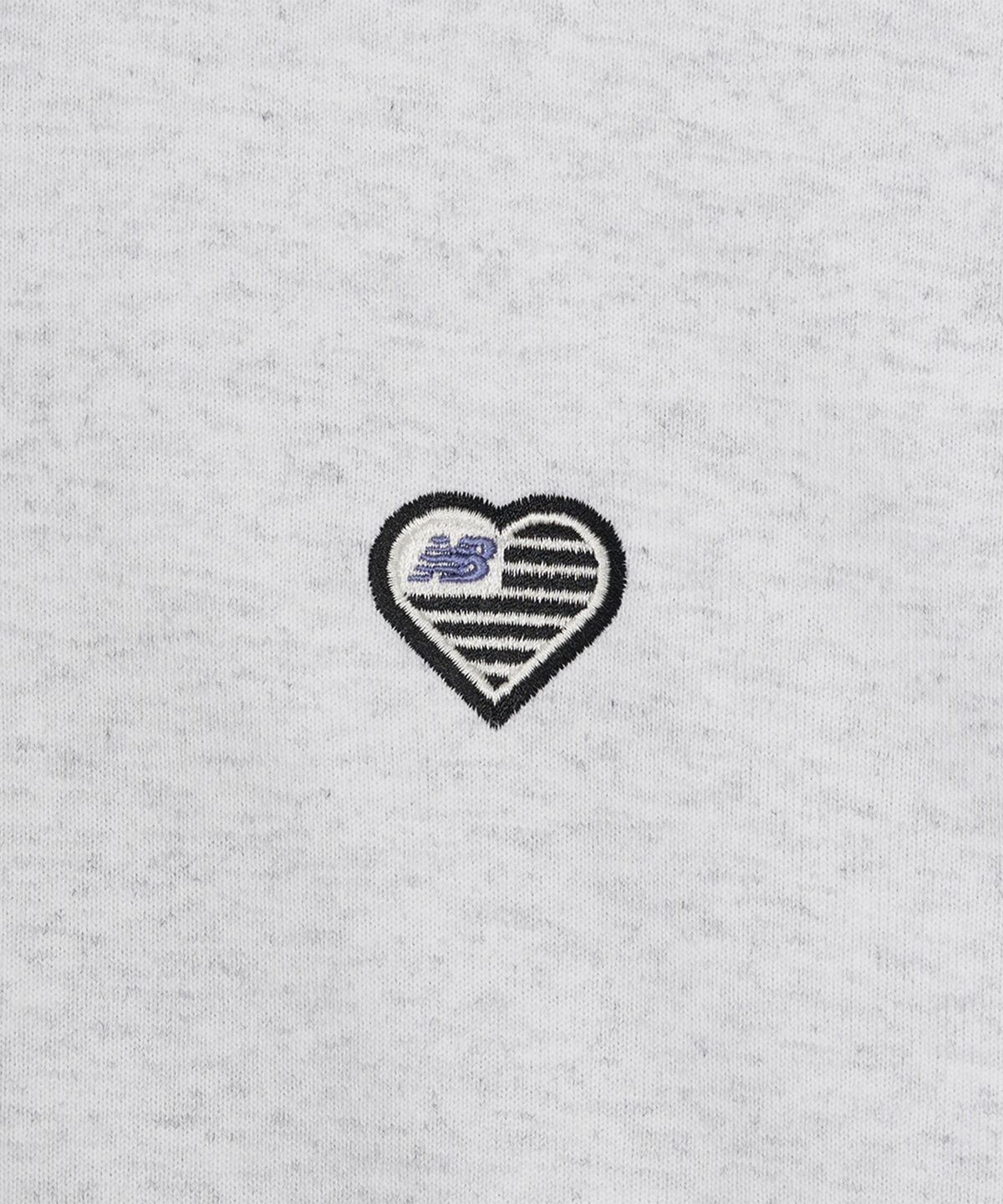 뉴발란스(NEW BALANCE) NBMDG4A013 / MINIMAL HEART COLLECTION 헤리티지 경량 후드집업 (A/GRAY)