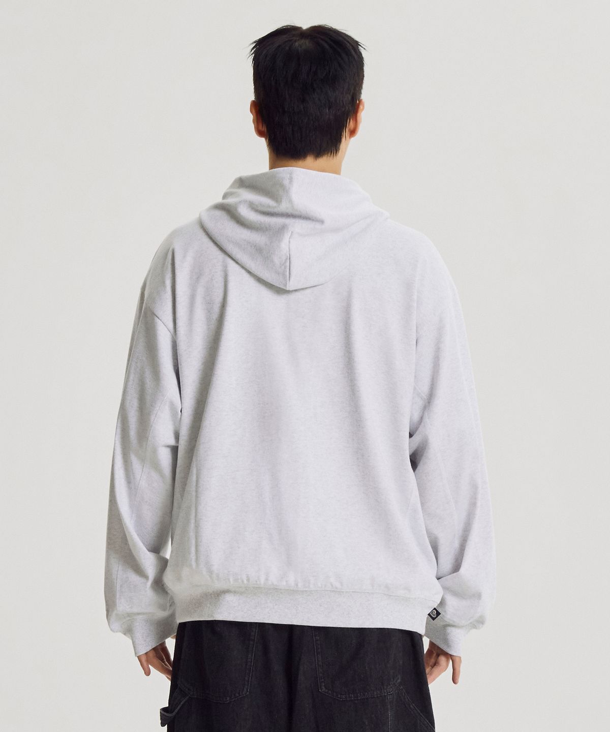뉴발란스(NEW BALANCE) NBMDG4A013 / MINIMAL HEART COLLECTION 헤리티지 경량 후드집업 (A/GRAY)