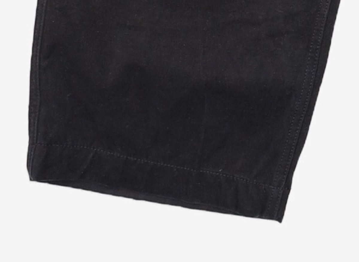 이티씨이(ETCE) VELVET DOUBLE KNEE PANTS (BLACK) M