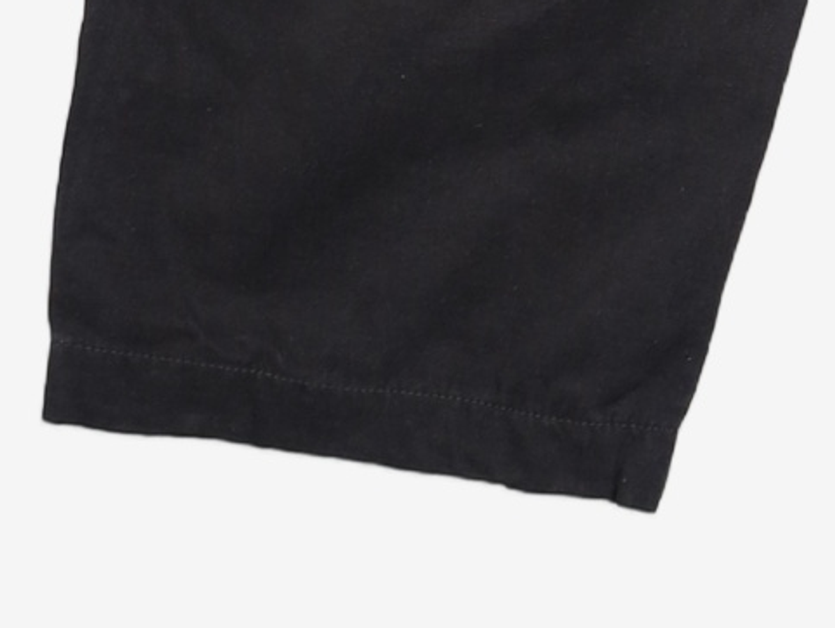 이티씨이(ETCE) VELVET DOUBLE KNEE PANTS (BLACK) M