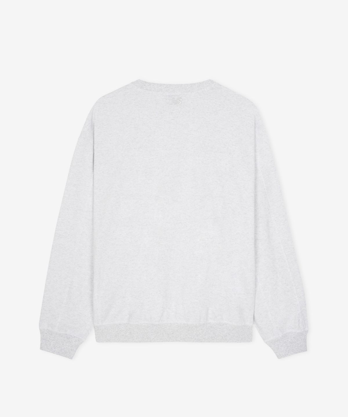 뉴발란스(NEW BALANCE) NBNCG4A013 / MINIMAL HEART COLLECTION 헤리티지 경량 맨투맨 (A/GRAY)